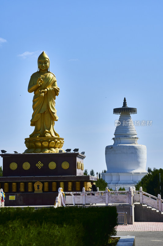 甘肃武威白塔寺佛塔