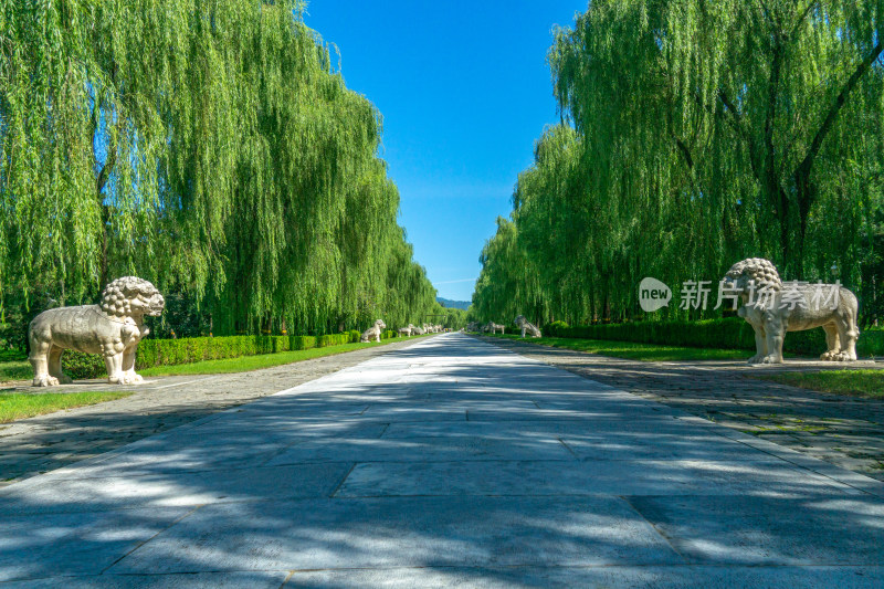 北京市昌平区5A景区明十三陵神路景区