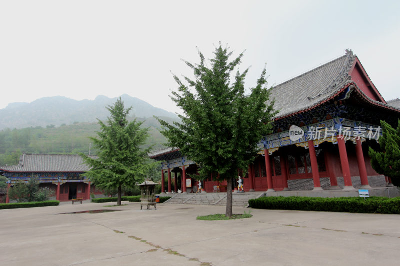 山东著名旅游景点醴泉寺建筑风格