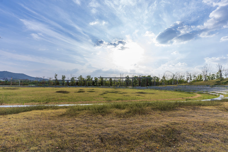 武汉江夏中央大公园风景