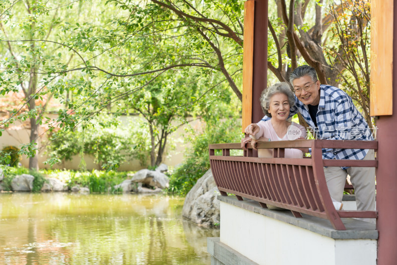 老年夫妻旅游