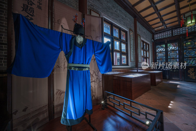 佛山顺德清晖园古代进士巾服中式传统服饰