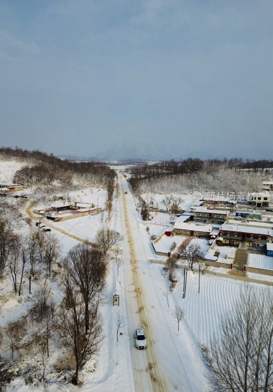 雪后乡村