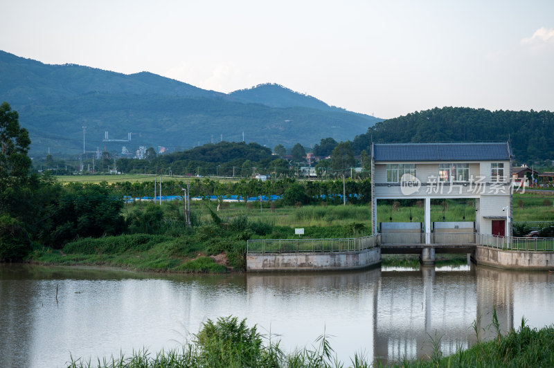 乡村河流水利工程-水闸