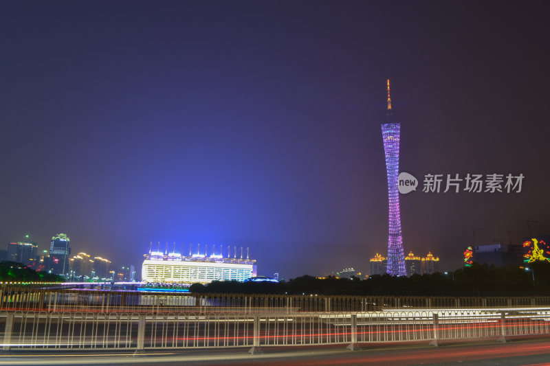 广州塔夜景