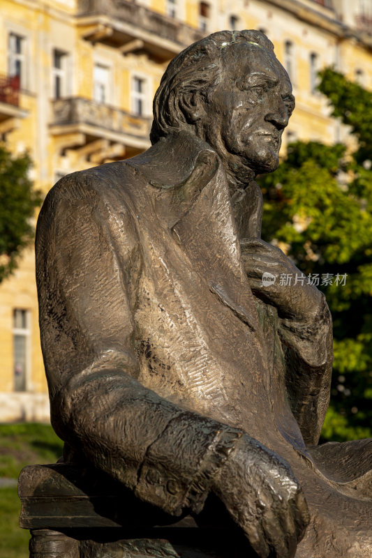 捷克玛丽娅温泉镇-哥德雕像