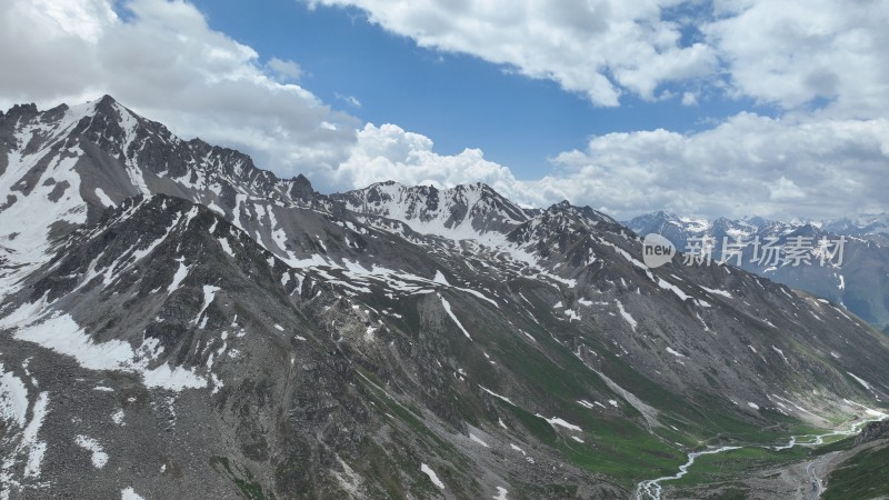 雪山航拍