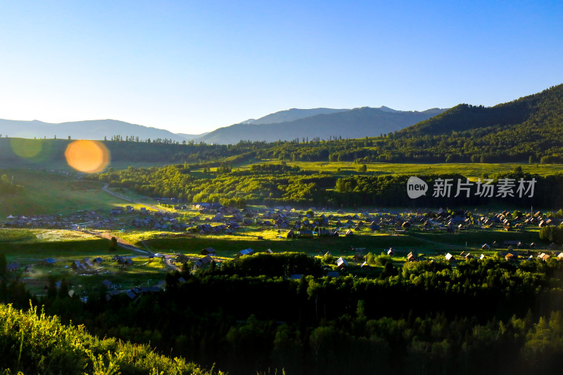 新疆阿勒泰禾木景区