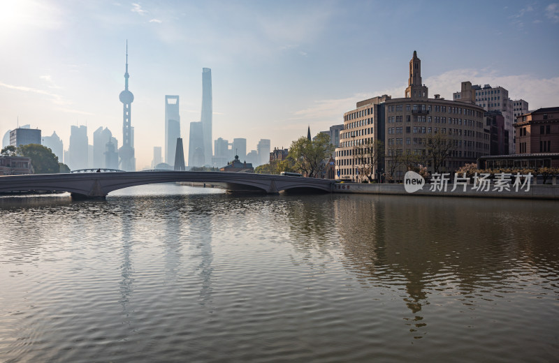 上海苏州河邮政博物馆乍浦路桥上海城市景观