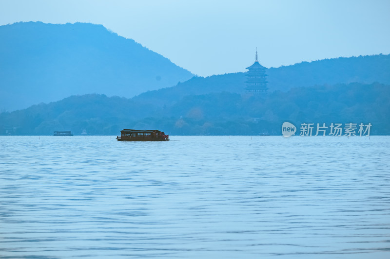 浙江杭州西湖风景名胜区秋景