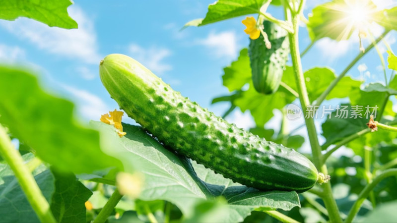 新鲜黄瓜蔬菜