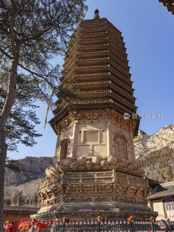 山西省大同市灵丘县觉山寺景区