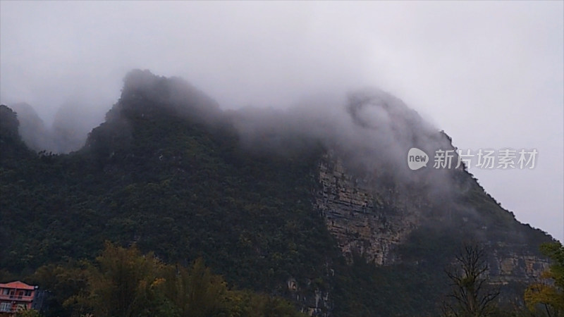 云雾山脉自然风景