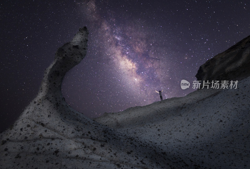 温州洞头鹿西岛白龙屿星空