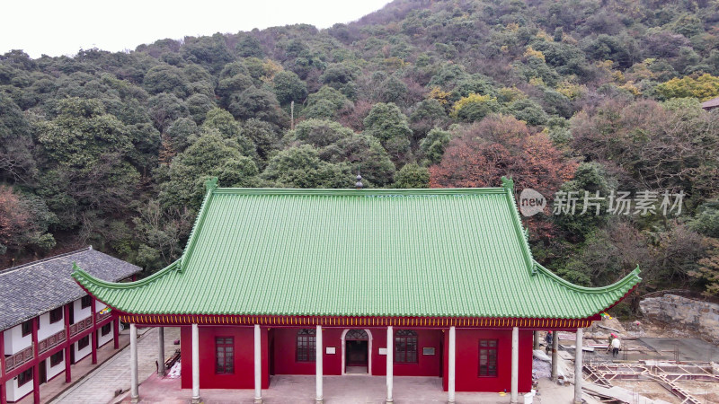 湖南南岳衡山5A景区航拍图