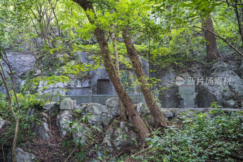 杭州吴山景区紫阳山摩崖石刻群