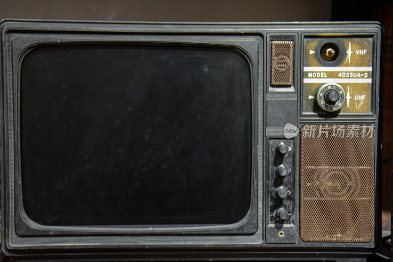 老物件旧电视机