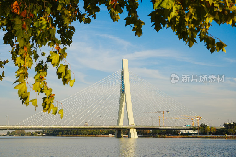 石家庄滹沱河风光