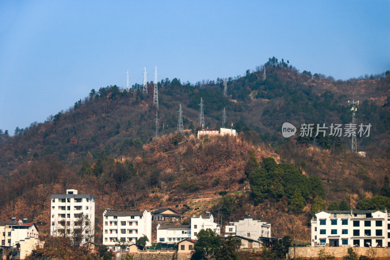 长江三峡西陵峡宜昌三斗坪镇黄陵庙水域