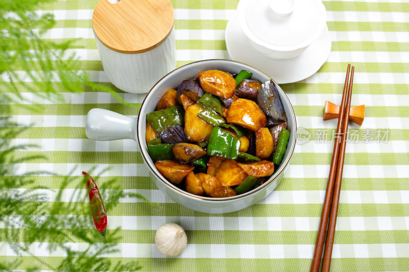 营养美味地三鲜