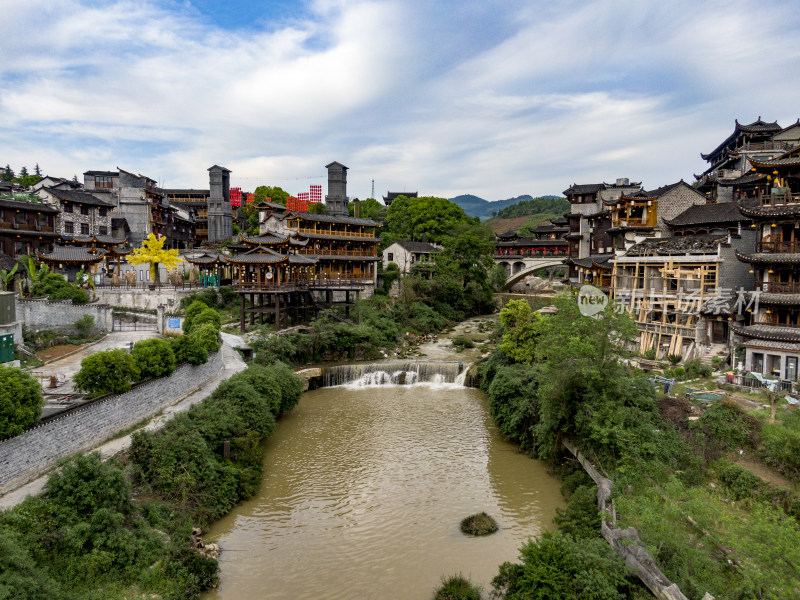 湖南湘西芙蓉镇4A景区