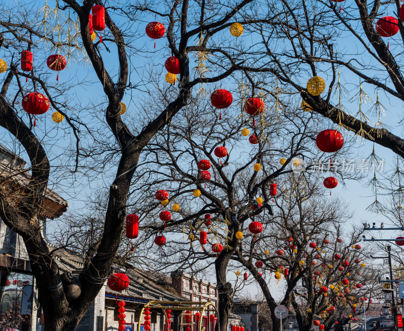 北京驼铃古道模式口大街街景