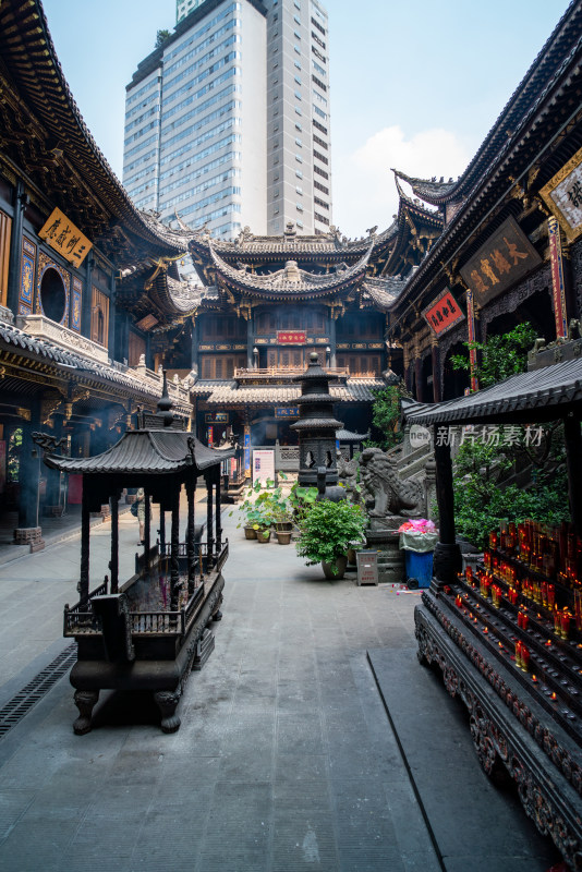 重庆古建筑罗汉寺