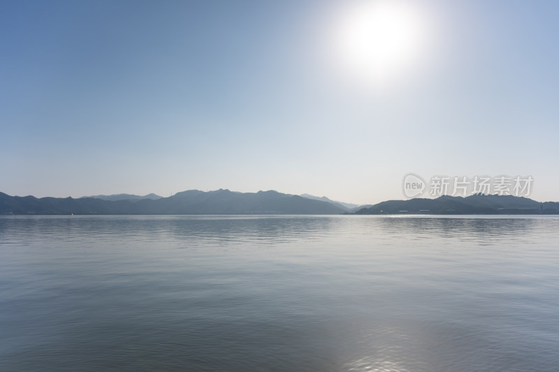 浙江宁波东钱湖小普陀景区风光