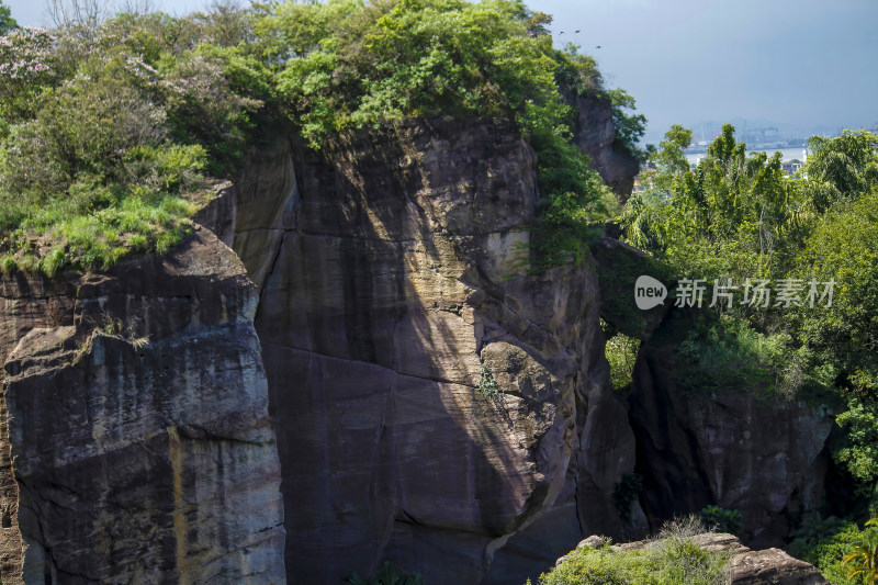 广州莲花山山林景观