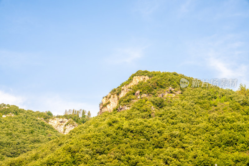 中国河南省伏羲山红石林景区