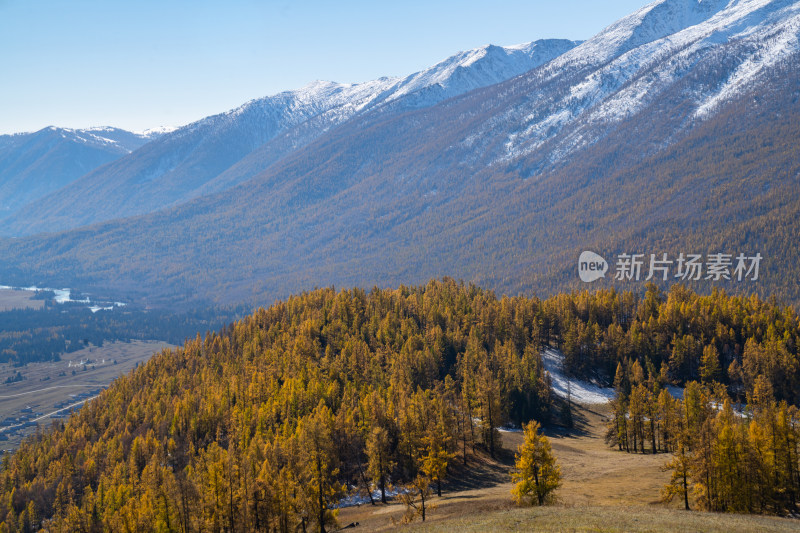 新疆北疆阿勒泰喀纳斯风景区喀纳斯湖