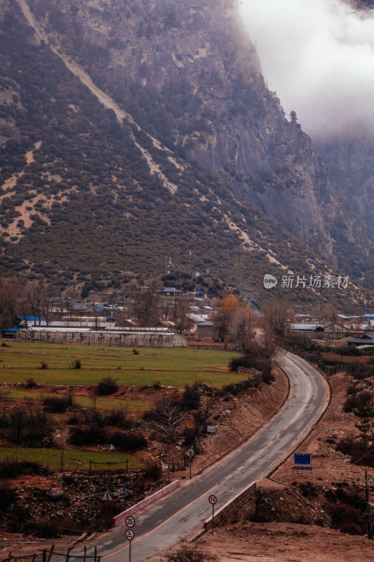 在路上的风景