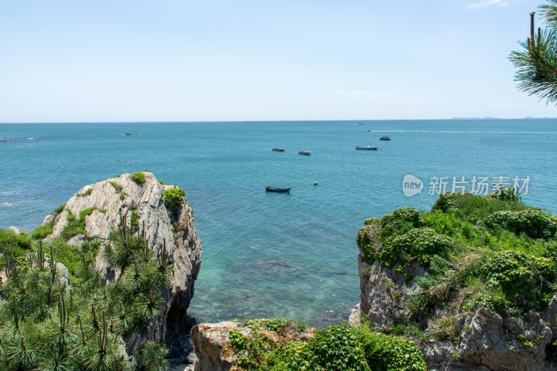 大连金石滩滨海国家地质公园海岸风光