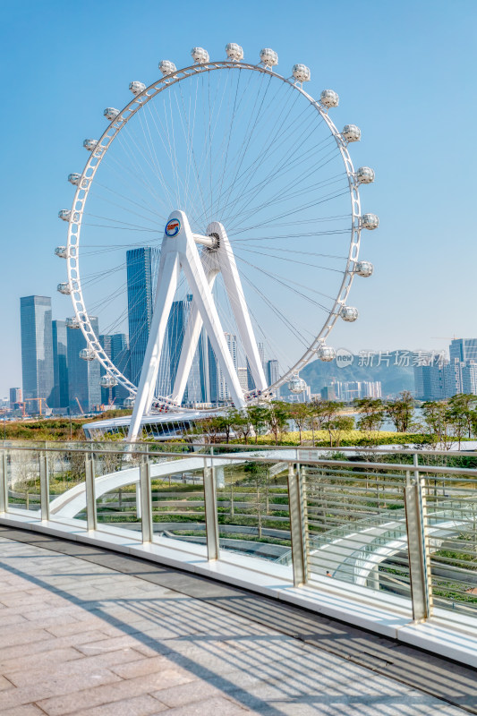 深圳欢乐港湾摩天轮风景