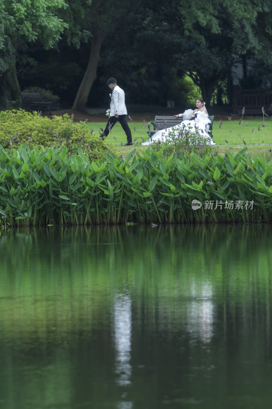 武汉东湖磨山景区风光