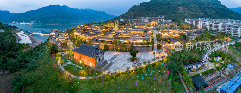 四川宜宾屏山马湖府古城