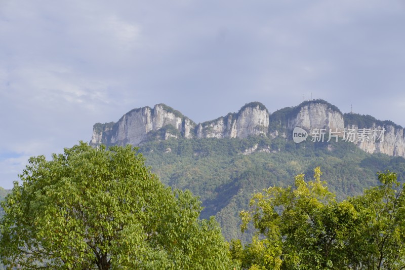 青山绿树自然风光景色