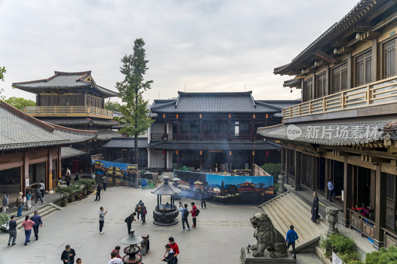 杭州拱墅区香积寺古建筑