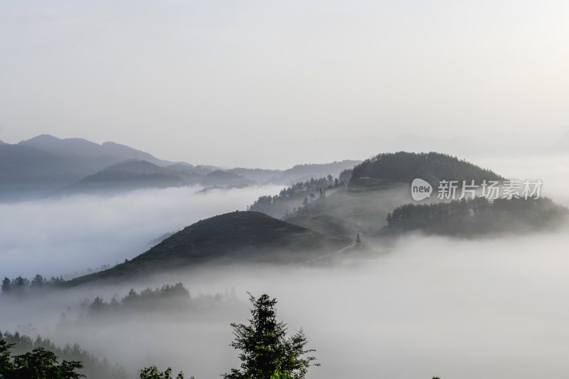 重庆酉阳：“睡佛”下的风景