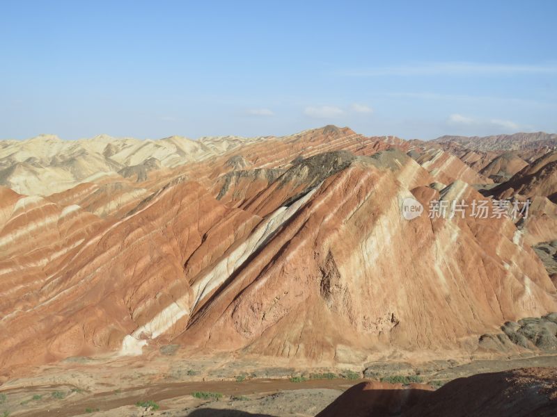 甘肃张掖七彩丹霞风景区旅游风光