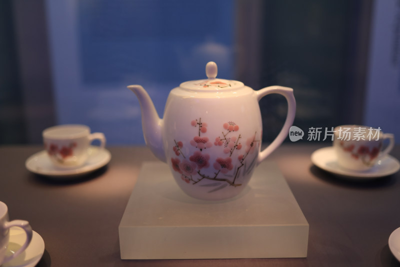 中国杭州工艺美术博物馆瓷器茶壶