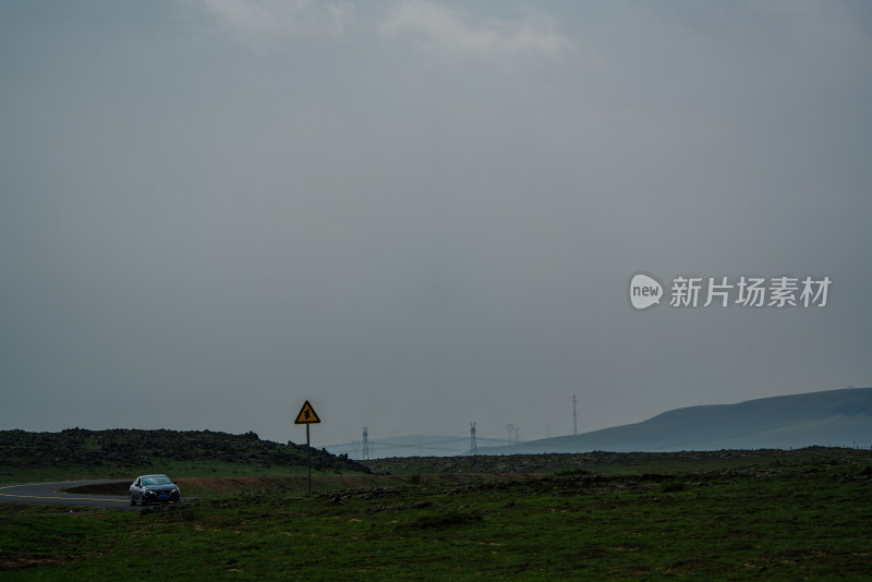 火山顶 乌兰哈达火山