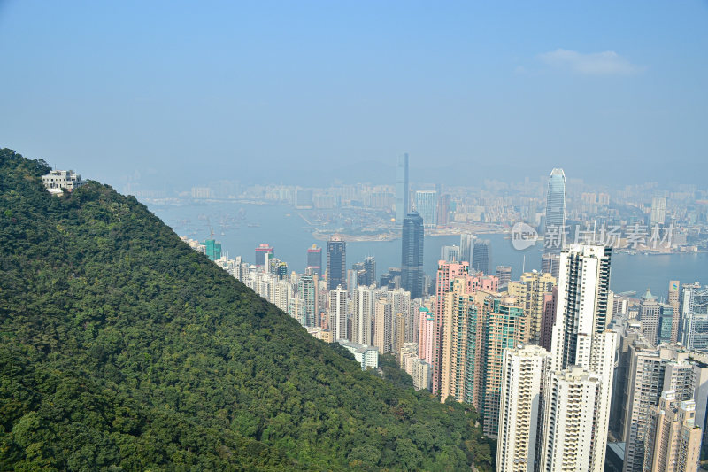 香港太平山全景