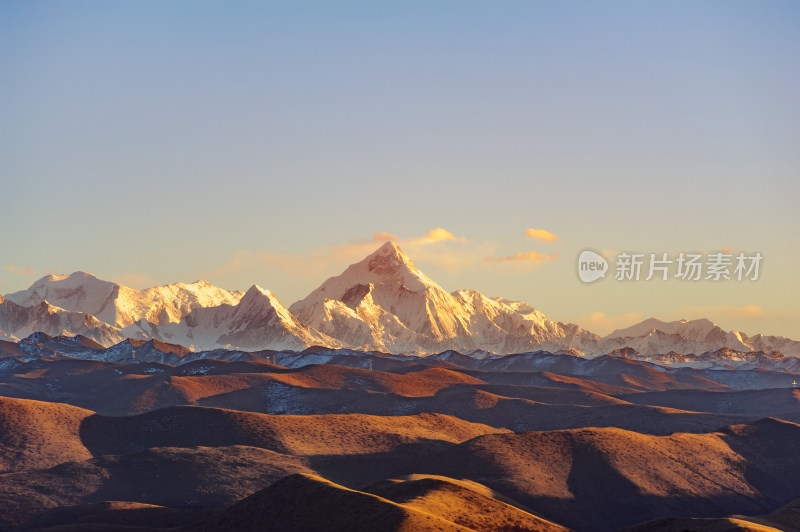 川西高原雪山