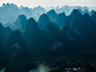 桂林漓江山水风光