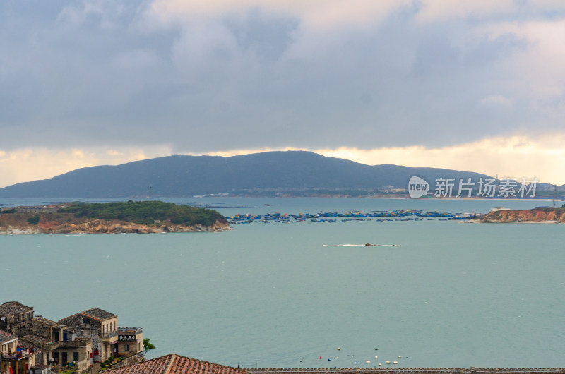 福建省福州平潭岛北港村海岸风光