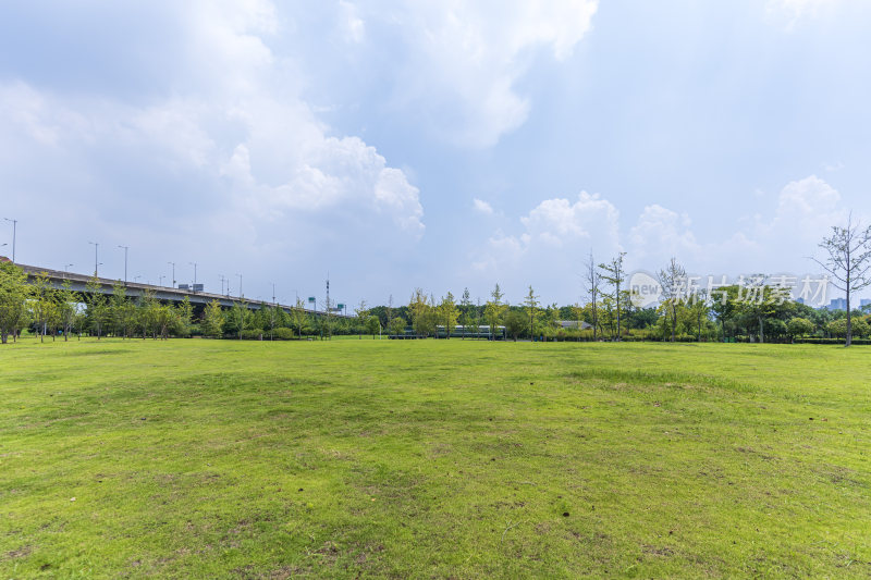 武汉青山区戴家湖公园风景