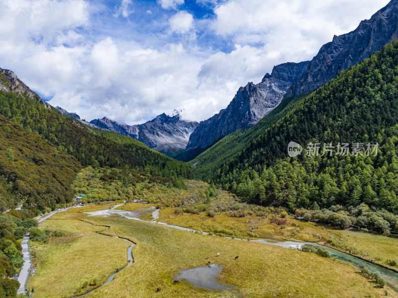 四川稻城亚丁风景