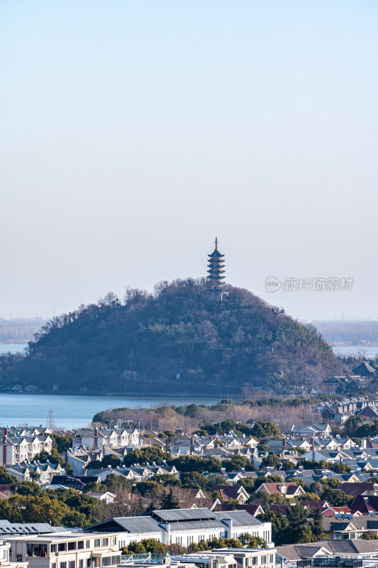 江苏镇江北固山西津渡城市景点景观