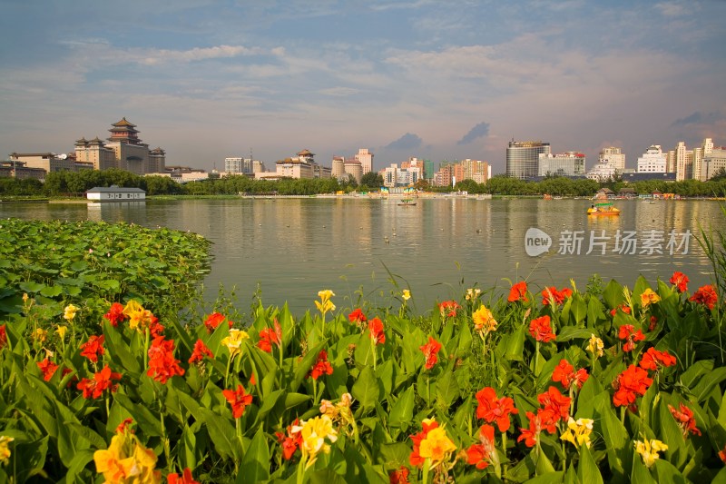 北京,莲花池公园